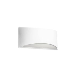 Netlighting Ges 1 Light Up & Down Plaster Wall Light White E14 Special Offer