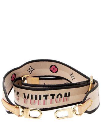 Louis Vuitton Beige Logo Jacquard Speedy Bandouliere 20 Shoulder Strap (Authentic Pre-Loved)