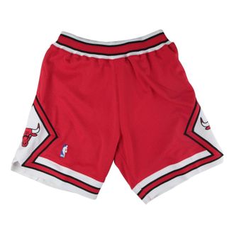 Mitchell & Ness x NBA AU Chicago Bulls 1975-76 Road Swingman Shorts Red 369P-3B5-97CBU