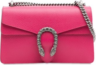 Gucci Pre-owned Womens Dionysus Shoulder Bag - Dusty Pink Leather - One Size