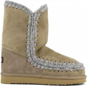 Mou Winterlaarzen - Dames - Winterlaarzen - Beige - 37 EU - Schoenen