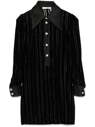 Zimmermann Abito Illustration corto - Nero