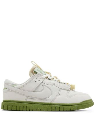 Nike Dunk Low Jumbo sneakers - men - Calf Leather/Fabric/Rubber - 10.5 - White