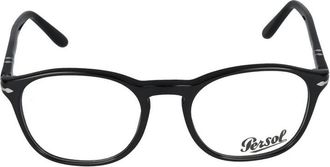 Persol Po 3007V Optisch Montuur - Heren - Brillen - Zwart - 50 MM - Accessoires