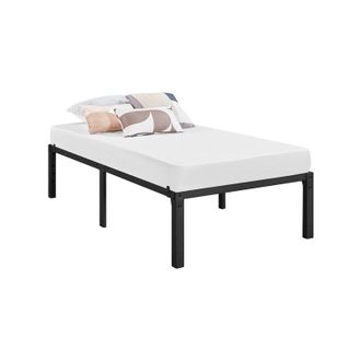 Yaheetech Yaheetech - Rete Letto in Metallo 36,5 cm Senza Testiera per Camera da Letto in Ferro Battuto Moderno Singolo 90 x 190 cm
