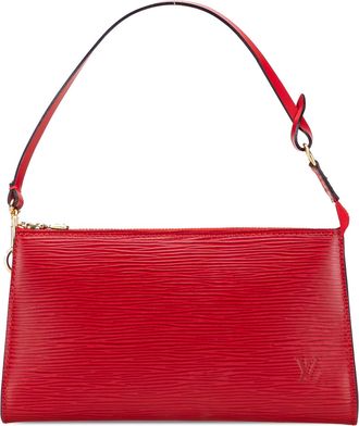 Louis Vuitton Pre-owned Womens Epi Leather Pochette - Red - One Size