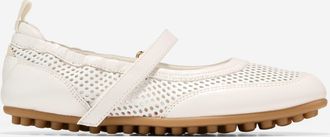 Cole Haan Womens GrandPr&oslash; Travina Mary Jane Ballet Flats - White Size 10.5