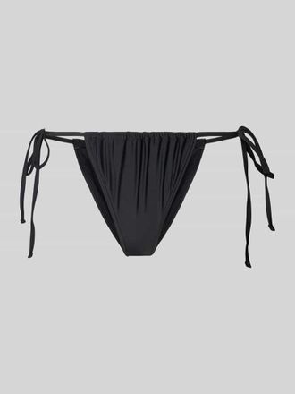Pieces Bikini Slip mit seitlicher Schn&uuml;rung Modell BAOMI in Black, Gr&ouml;&szlig;e XS