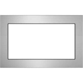 ge 27 inch Stainless Built-in Microwave Trim Kit