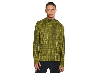 Mountain Hardwear Crater Laketm Hoodie Mens Clothing Combat Green Prismatic Print : 2XL, Polyester