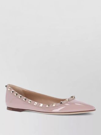 Valentino Garavani leather ballerina shoes