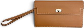 Herm&egrave;s Gold Long Wallet (Bi-Fold) (Pre-Owned)