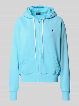 Polo Ralph Lauren Sweatjacke mit Kapuze in Tuerkis, Gr&ouml;&szlig;e XXL