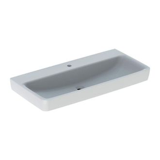 Keramag Keramag - Geberit Renova Plan, Lavabo, 100x48 Cm, 1 Agujero Para Grifo, Sin