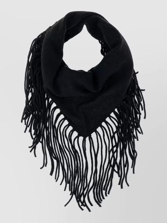 P.A.R.O.S.H. cashmere fine-knit fringed scarf