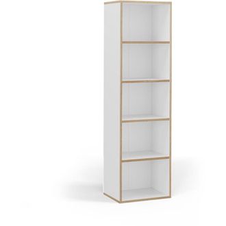 Vicco Libreria Tetrix, Bianco, 40 x 140 cm con 5 scomparti, Vicco