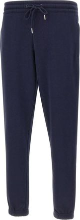 Sun 68 Trainingsbroeken Fleece Basic - Heren - Sweatpants - Blauw - S - Katoen - Broeken