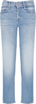 Mother Jeans, Dames, Blauw, W29, Katoen, The Mid Rise Rambler Zip Ankle