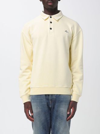 Msgm Sweatshirt Men color Yellow
