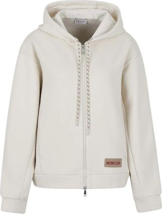 Moncler Mujer, Sudaderas, Blanco, Talla: XL