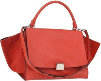 Celine Pre-owned Handbags, female, Red, Size: ONE SIZE Pre-owned Vintage Handbag