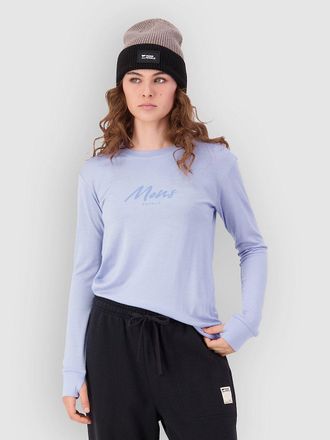 Mons Royale Yotei Merino Classic Base Layer Top blauw