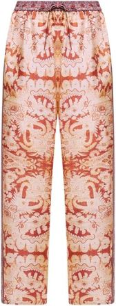 Pierre-Louis Mascia Aloe 10959 Broeken - Dames - Straight fit broeken - Geel - S - Broeken