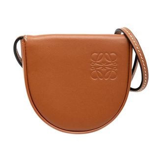 Loewe Pre-owned Small Crossbody Bag - Dames - Pre-owned - Bruin - Maat: ONE Size Leer