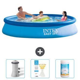Intex Piscina Easy Set Redonda - 366x76 Cm - 4-piezas Scb73