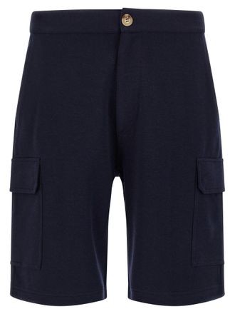 Brunello Cucinelli Mens Cargo Bermuda Shorts