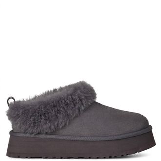 UGG Womens Tazzelle Platform Slipper In Obsidian