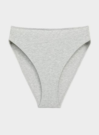 Miiyu Womens Ultra-comfortable high-cut bikini panty Organic cotton