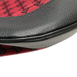 Gucci Hobo Bags - 2000-2015 GG Canvas Crossbody - Gr. unisize - in Rot - für Damen