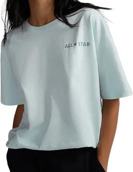 Converse (WMNS) Converse Chuck Taylor All Star Oversized Tee Aqua Mist 10023936-A06