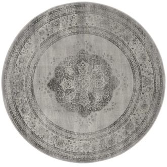 Safavieh Alfombra viscosa grigio/multicolore 183 x 183 cm