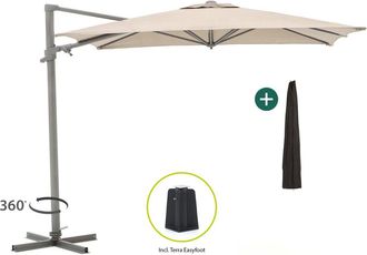 Shadowline Francisco zweefparasol 300x300cm