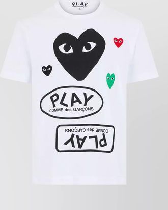 Comme Des Gar&ccedil;ons short sleeve t shirt crew neck