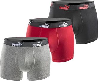 Puma Multicolor ondergoedpak met logo - Heren - Onderbroek - Veelkleurig - S - Katoen - Ondergoed
