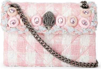 Kurt Geiger Mini Kensington Gems Convertible Crossbody Bag in Pale Pink at Nordstrom