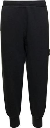Stone Island Cotton Trainingsbroeken - Heren - Sweatpants - Zwart - XL - Katoen - Broeken