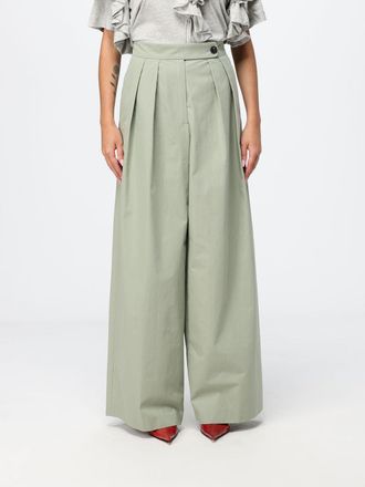 Dries Van Noten Pantaloni wide-leg sartoriali in cotone