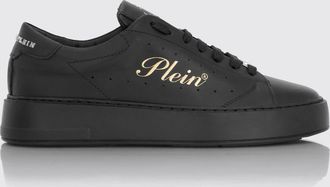 Philipp Plein Sneakers basse in pelle con suola chunky e logo laminato