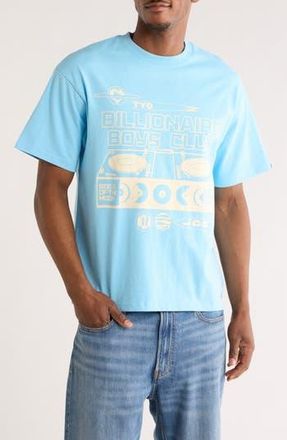 Billionaire Boys Club BB Side Crop Graphic T-Shirt in Baltic Sea at Nordstrom Rack, Size Xxx-Large