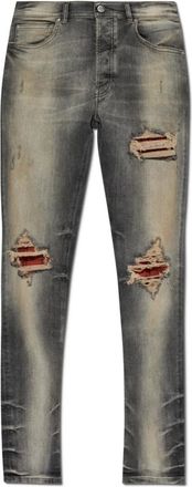 Amiri Heren, Jeans, Grijs, Maat: W33 Katoen