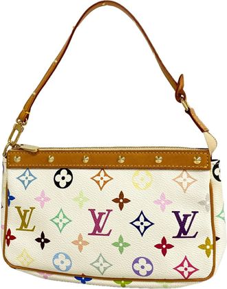 Louis Vuitton Blanc Pouch (Pre-Owned)