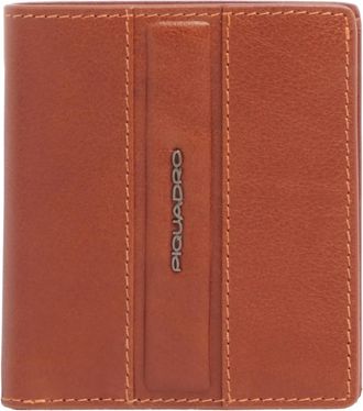Piquadro Pp 1518W143Rcu Kaarthouder - Heren - Portefeuilles - Bruin - ONE Size - Leer - Accessoires
