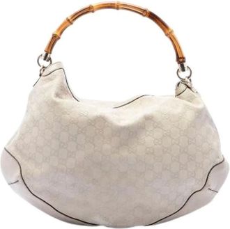 Gucci Pre-owned Peggy Satchel - - Pre-owned - Donna - Beige - ONE SIZE