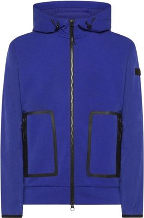Peuterey Blauw Vest met Knoop NC Bmat - Heren - Zomerjassen - Blauw - L - Polyester - Jassen