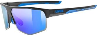 Uvex Axos Set Cat. 3 (VLT 9%) + Clear Cat. 0 (VLT 92%) Sonnenbrille - Unisex | blau
