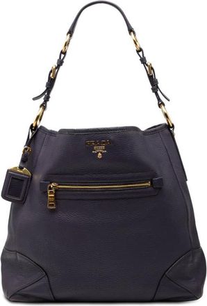 Prada Pre-owned Prada Vitello Daino Front Zip Hobo Ladies ULQZ6SL5ZFDO9J4A